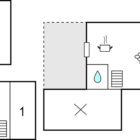 Ferienhaus Cozy In With Kitchen *